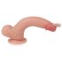 Naturtro dobbeltlags dildo - 20cm (naturlig)