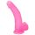 Lovetoy Jelly Studs - rosa sugekoppdildo 20cm