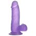 Lovetoy Jelly Studs - sugekopp dildo - 15cm (lilla)