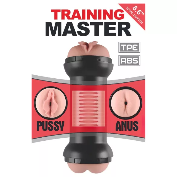 Lovetoy - vagina og rumpe masturbator (natur)