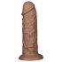 Lovetoy Chubby - Realistisk dildo med sugekopp 25cm (natur)