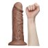 Lovetoy Chubby - Realistisk dildo med sugekopp 25cm (natur)
