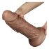 Lovetoy Chubby - Realistisk dildo med sugekopp 25cm (natur)