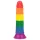 Lovetoy Prider - Naturlig dildo - 19cm (Regnbue)