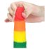 Lovetoy Prider - Naturlig dildo - 19cm (Regnbue)