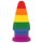 Regnbue kjærlighetsplug - 15cm for nytelse