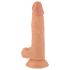 Mr. Rude - realistisk sugedildo - 19cm (naturlig)