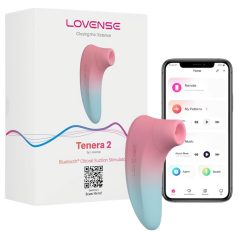 LOVENSE Tenera 2 - smart klitorisvibrator (blå-rosa)