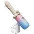 LOVENSE Spinel - 3-i-1 skyvevibrator (hvit)