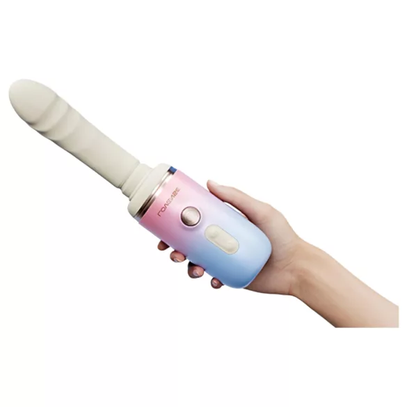 LOVENSE Spinel - 3-i-1 støtende vibrator (hvit)