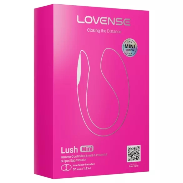 Lovense Lush Mini - smart eggvibrator (rosa)