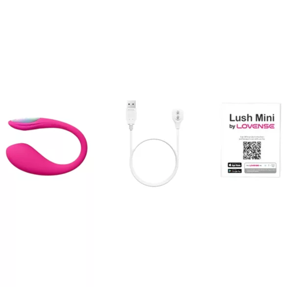 Lovense Lush Mini - smart eggvibrator (rosa)