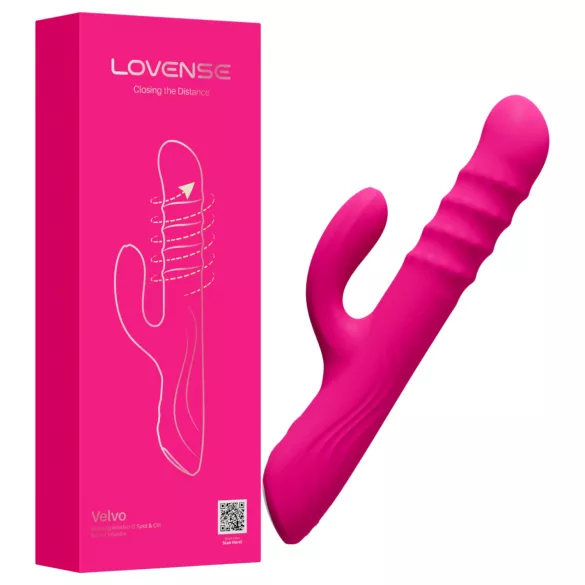 Lovense Velvo - App-styrt perlevibrator (rosa)