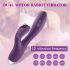 Tracy's Dog Rabbit - vanntett klitorisvibrator (lilla)