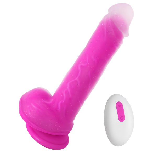 Tracy's Dog Jelivoy-Mid - realistisk vibrator - 20 cm (rosa)