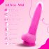 Tracy's Dog Jelivoy-Mid - realistisk vibrator - 20 cm (rosa)