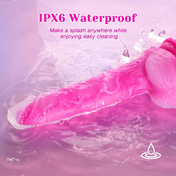 Tracy's Dog Jelivoy-Mid - realistisk vibrator - 20 cm (rosa)