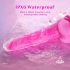 Tracy's Dog Jelivoy-Mid - realistisk vibrator - 20 cm (rosa)