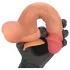 FeelSkin - ultrarealistisk dildo (hudfarget, 21 cm)