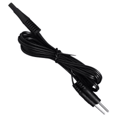 DG-LAB - 2 mm elektrodeforlenger og -fordelingskabel (svart)