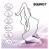 Bouncy Bliss Classic - oppblåsbar putemassasjer (lilla)