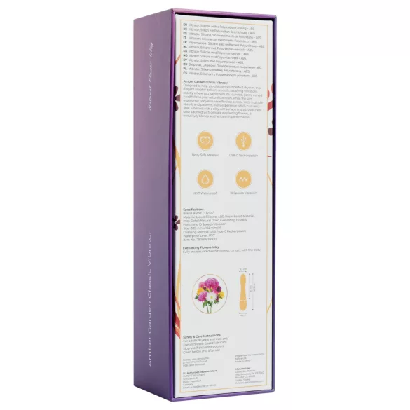 LOVISS Flower - G-punktvibrator (svart)
