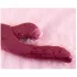 Vibeconnect - 2-i-1 G-punkt- og klitorisvibrator (rød)