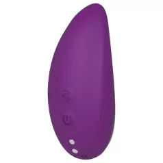 Vibeconnect - oppladbar vanntett klitorisvibrator (lilla)