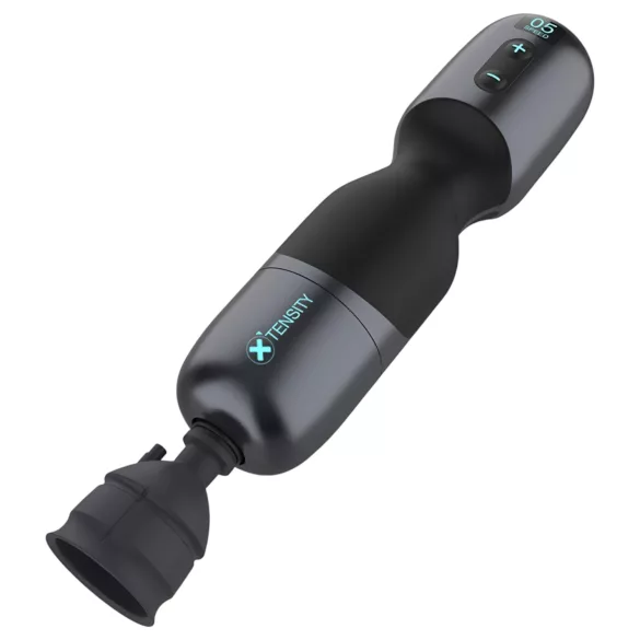 X’TENSITY - Dypstimulerende, vakuumbasert manns‑masturbator (svart)