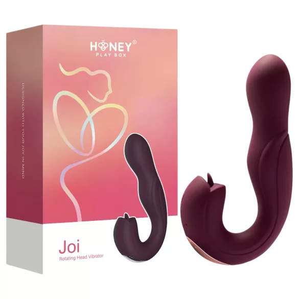 Honey Play Box Joi - roterende G-punktvibrator (lilla)