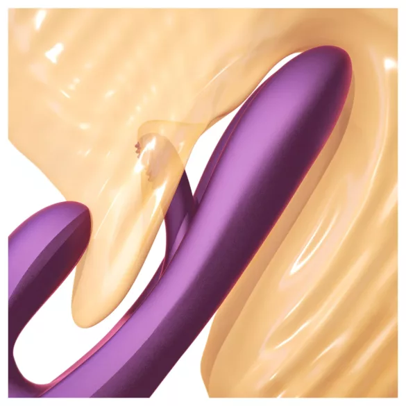 Honey Play Box Terri - smart vibrator med tunge og klitorisstimulerer (lilla)