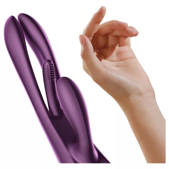 Honey Play Box Terri - smart vibrator med tunge og klitorisstimulerer (lilla)