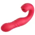 Honey Play Box Joi Thrust 2 - smart støtende, slikkende vibrator (rød)