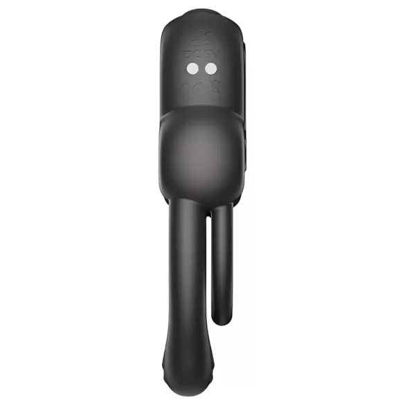 Honey Play Box Anello - app-styrt vibrerende penis- og pungring for menn (svart)