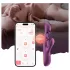 Honey Play Box Gem - App-styrt perlende G-punkt- og klitorisvibrator (lilla)