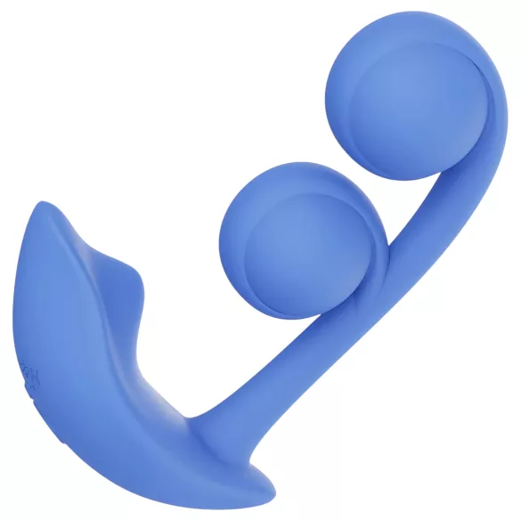 Honey Play Box Melody - App-styrt perlevibrator 2-i-1 (blå)