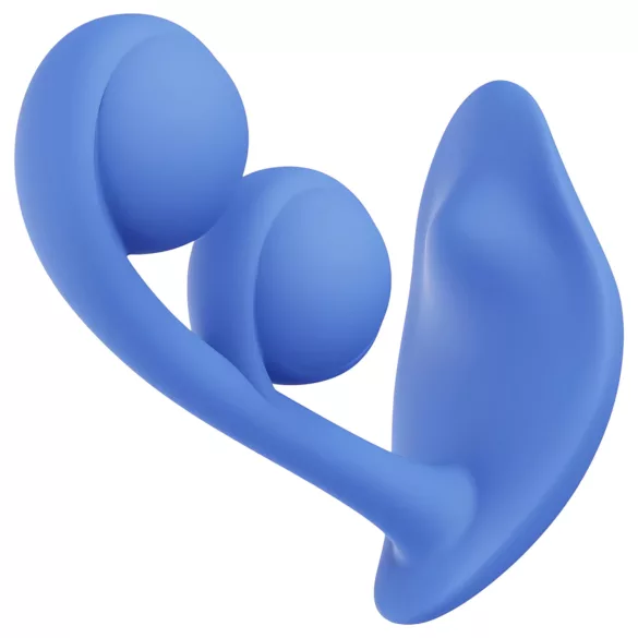 Honey Play Box Melody - App-styrt perlevibrator 2-i-1 (blå)