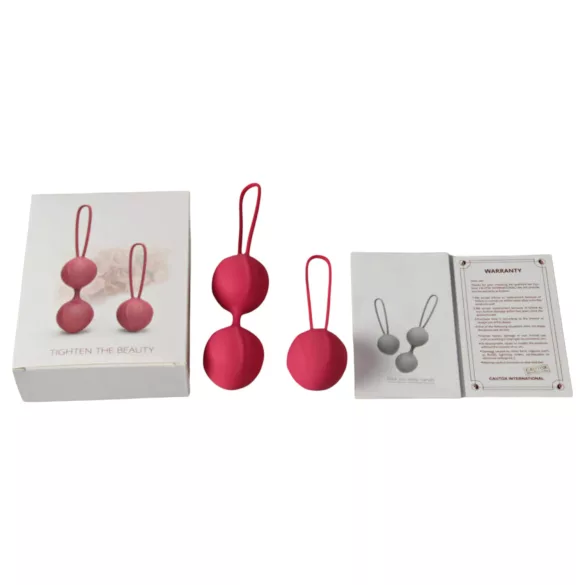 Cotoxo Cherry - 2-delt geishakulesett (rød)