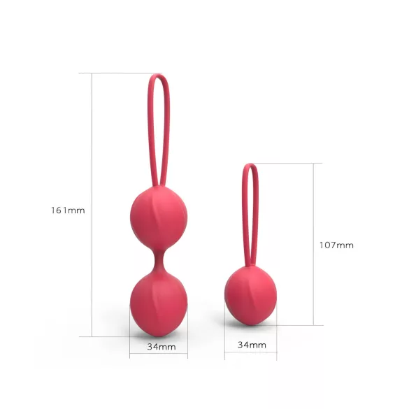 Cotoxo Cherry - 2-delt geishakulesett (rød)
