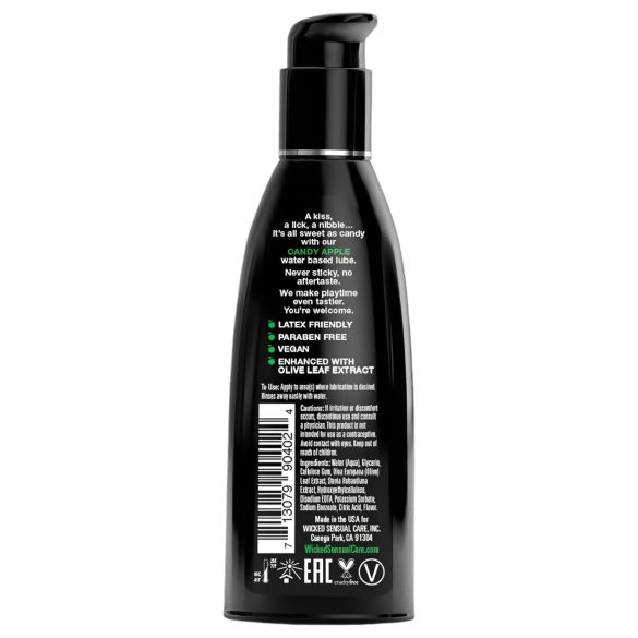 Wicked vannbasert glidemiddel - karamellisert eple (60ml)