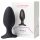 LOVENSE Hush 2 L - oppladbar liten analvibrator (57mm) - svart
