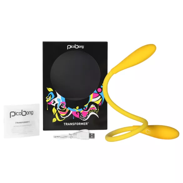 Picobong Transformer - vanntett unisex vibrator (gul)