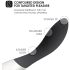 LELO Mona Wave - vanntett G-punkt-vibrator (svart)