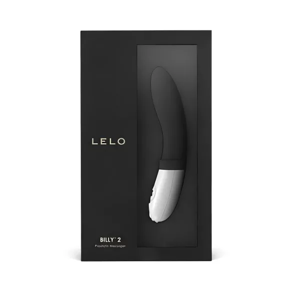 LELO Billy 2 - oppladbar, vanntett prostata-vibrator (svart)