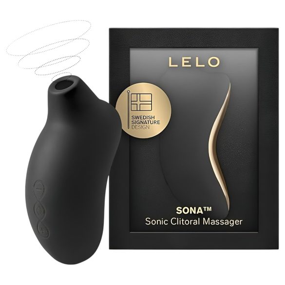 LELO Sona - lydbølge-klitorisstimulator (svart)