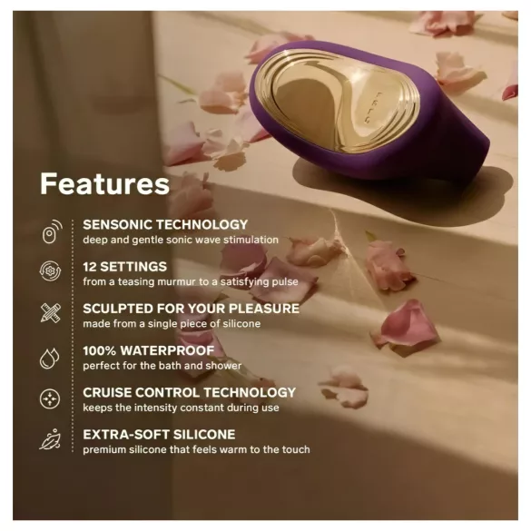 LELO Sona 2 Cruise - lydbølgevibrator for klitoris (svart)