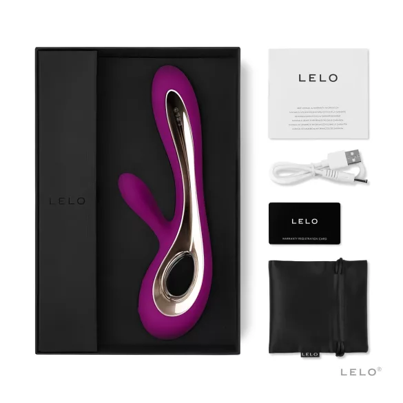LELO Soraya 2 - vanntett klitorisstimulator med arm (lilla)
