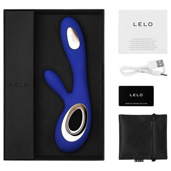 LELO Soraya Wave - oppladbar, klitorisstimulator, nikkende vibrator (blå)