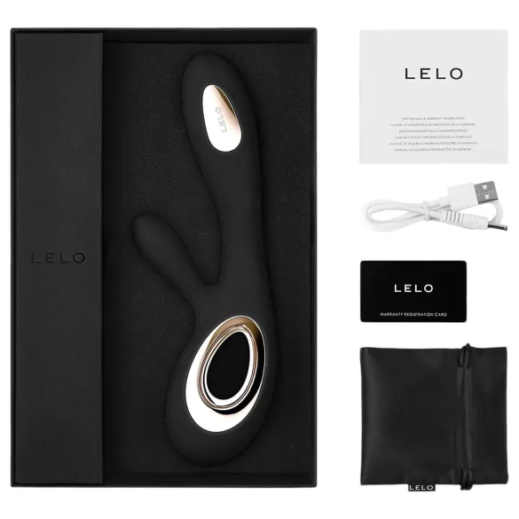 LELO Soraya Wave - klitorisstimulator med nikkefunksjon (svart)