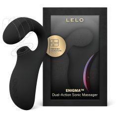   LELO Enigma - oppladbar, vanntett, 2-i-1 G-punkt vibrator (svart)